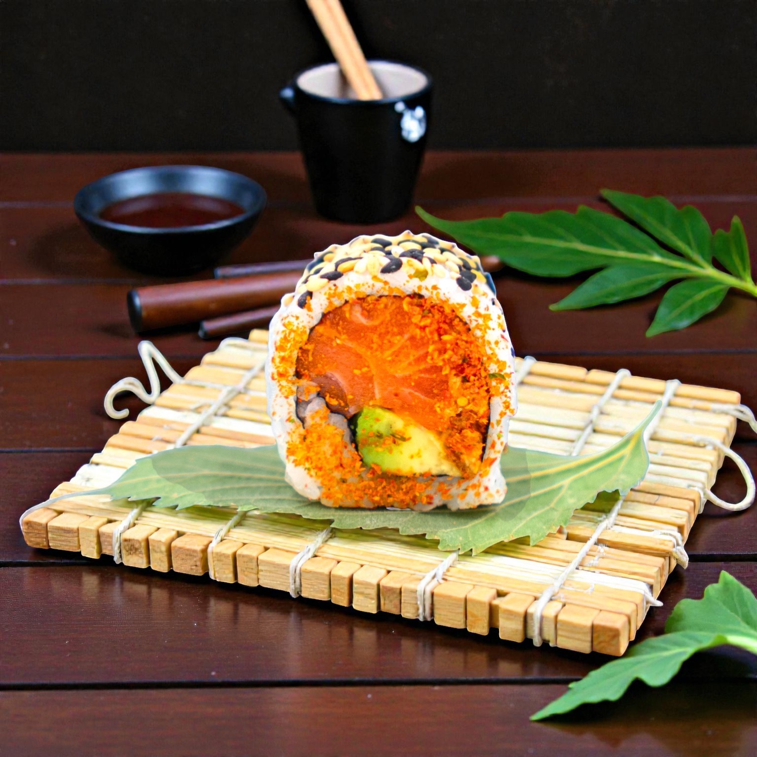 Spicy Salmojún Roll